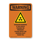 Radiation Warning If You Could With Symbol