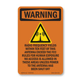 Radio Frequency Fields Within With Symbol