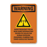 Radio Frequency Fields Near With Symbol