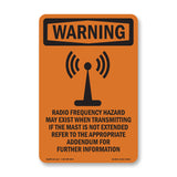 Radio Frequency Hazard May Exist With Symbol