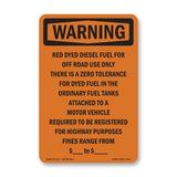 Red Dyed Diesel Fuel For Off Road