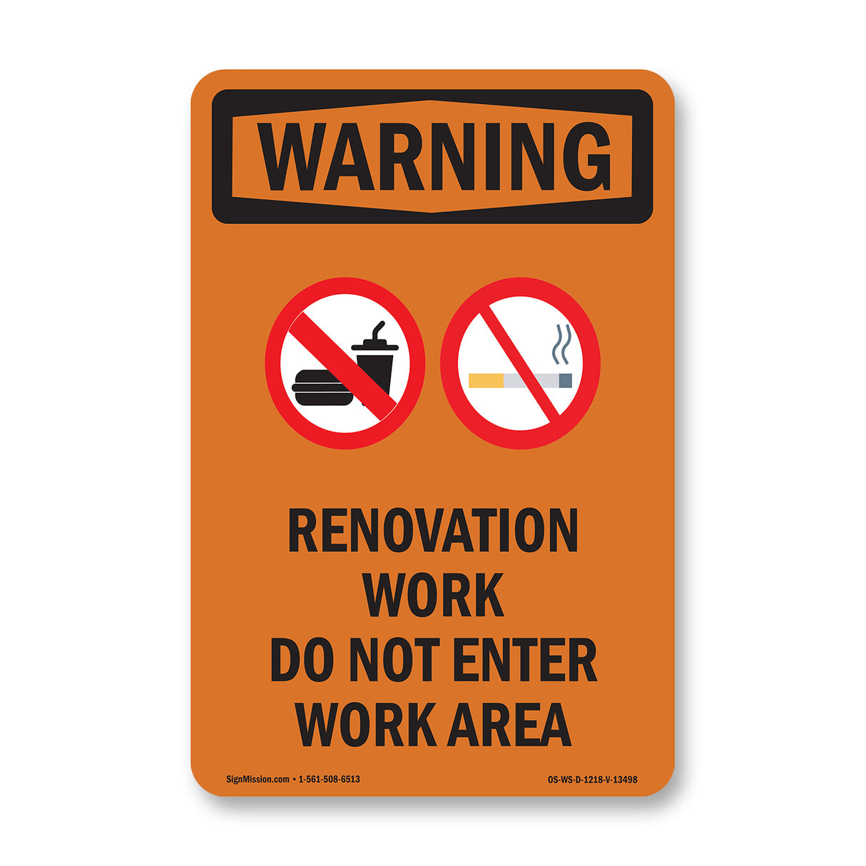 Renovation Work Do Not Enter Work Area