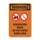 Renovation Work Do Not Enter Work Area