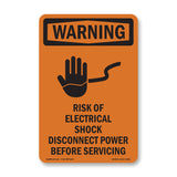 Risk Of Electrical Shock Disconnect