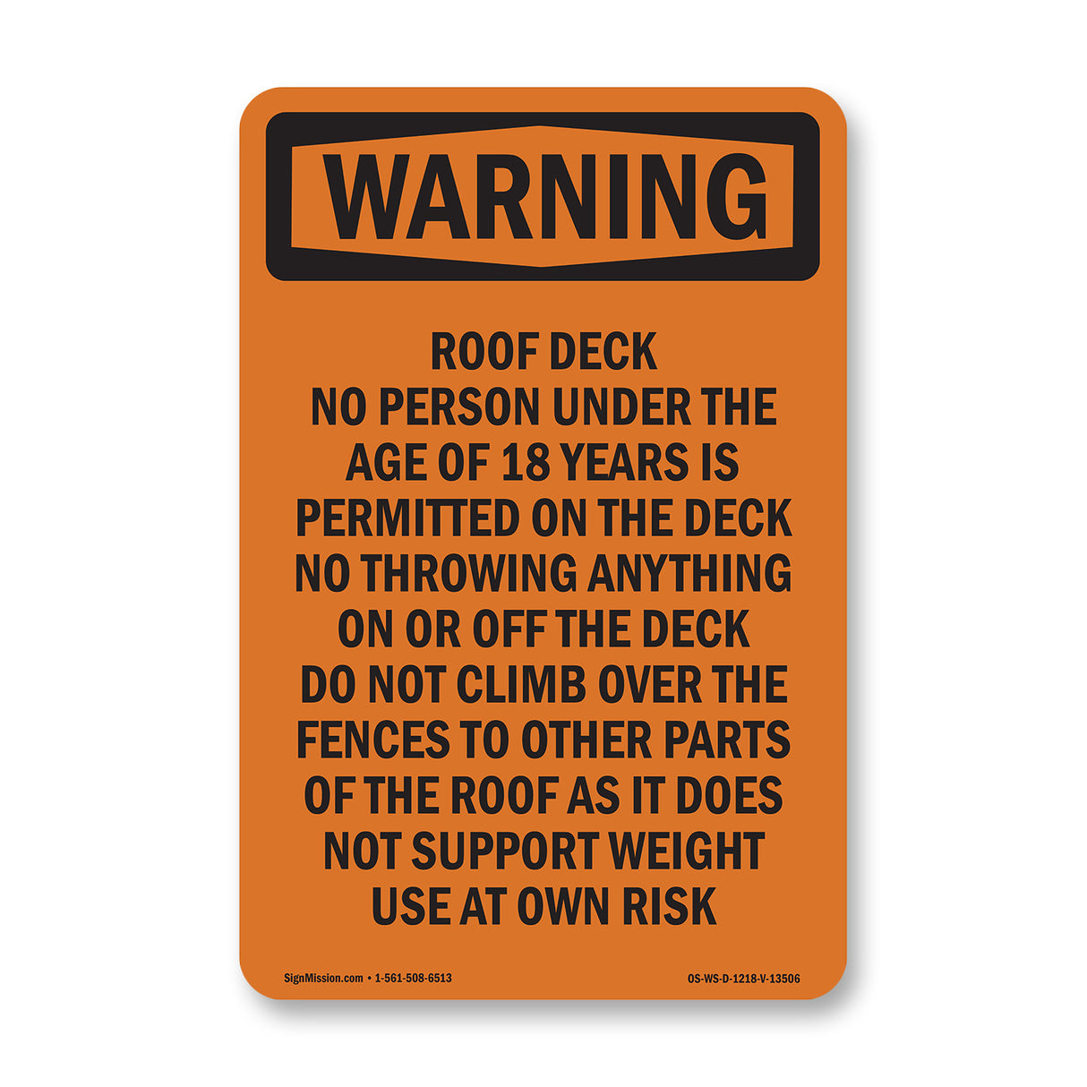 Roof Deck No Person Under The