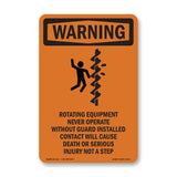 Rotating Equipment Never Operate With Symbol