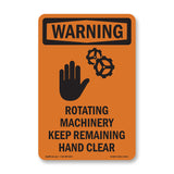 Rotating Machinery Keep Remaining With Symbol