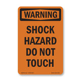 Shock Hazard Do Not Touch
