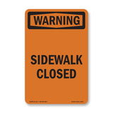 Sidewalk Closed