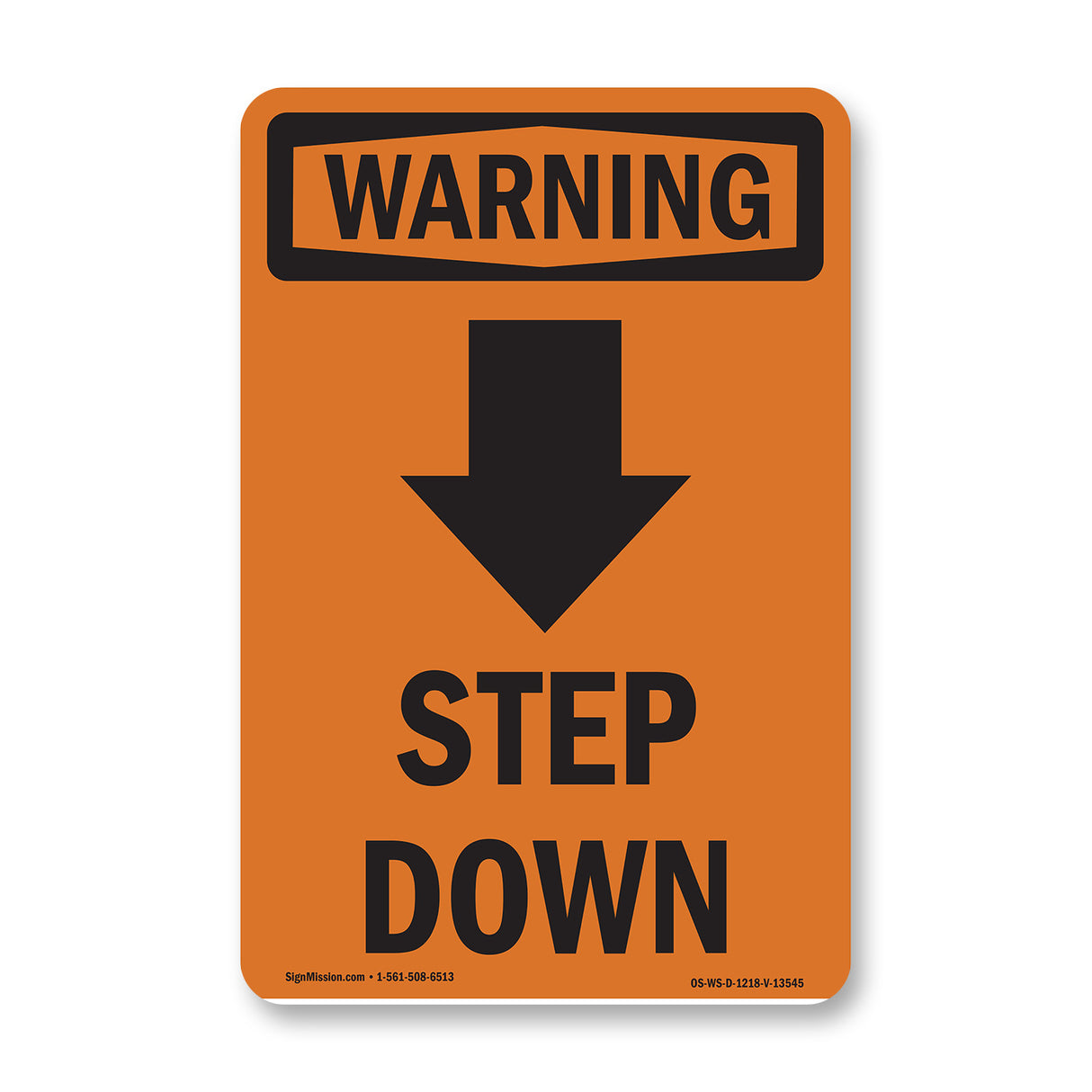 Step Down [Down Arrow] With Symbol