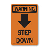 Step Down [Down Arrow] With Symbol