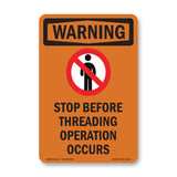 Stop Before Threading Operation Occurs With Symbol