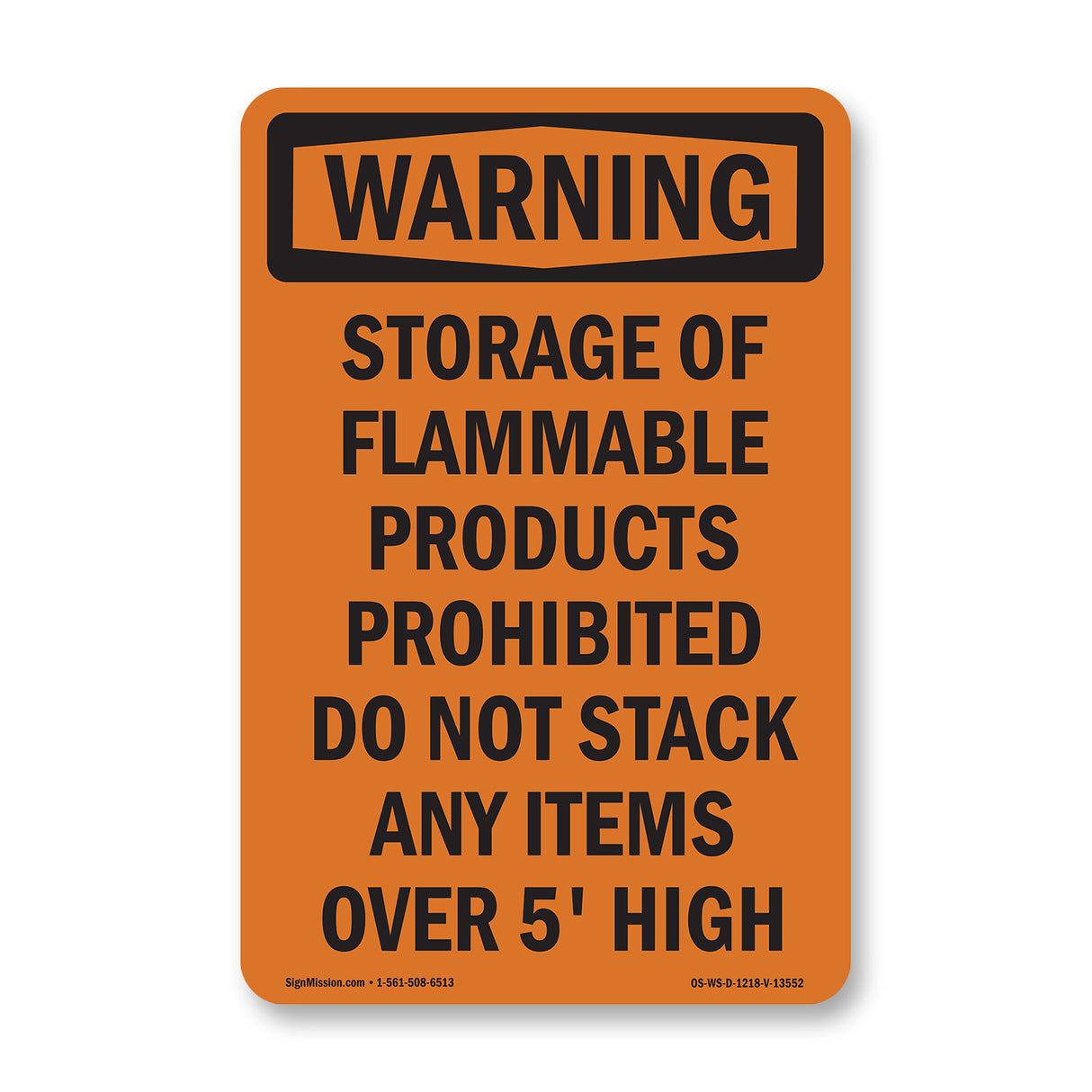 Storage Of Flammable Products