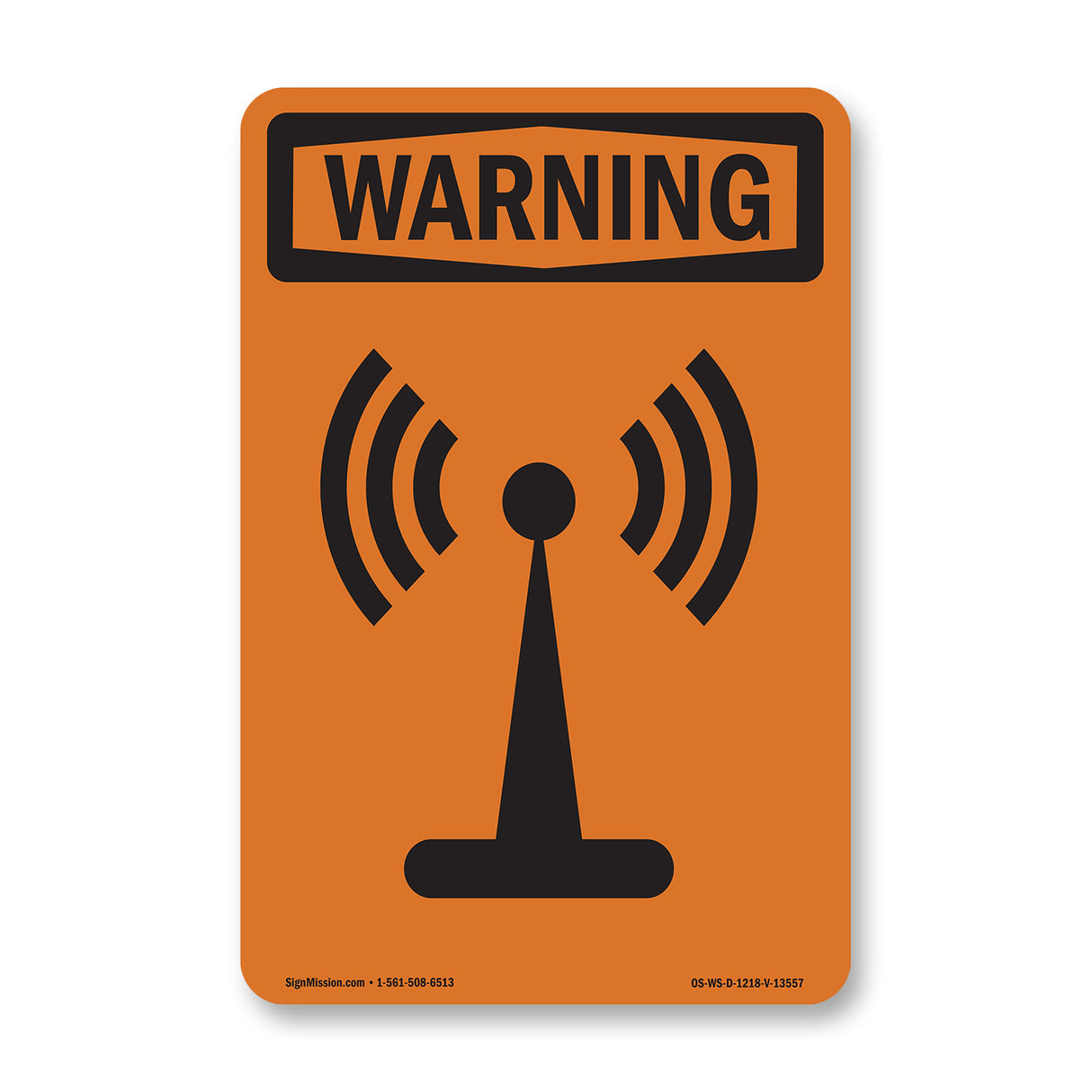 Symbol Only - Radio Frequency Hazard