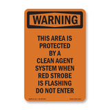 This Area Is Protected By A Clean Agent