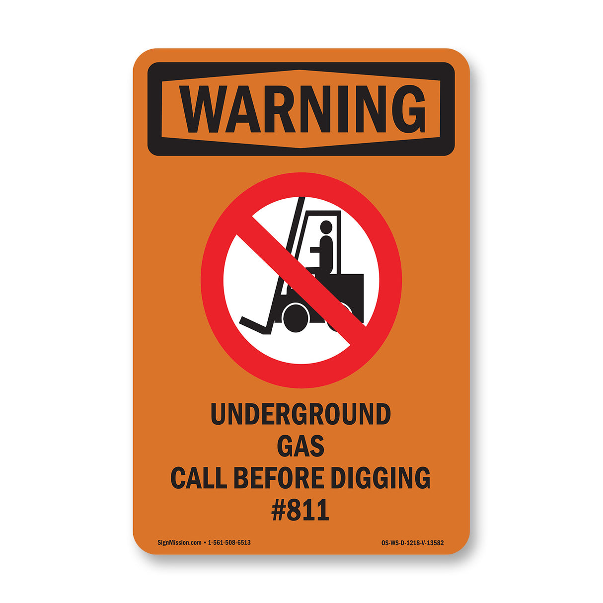 Underground Gas Call #811 Bilingual