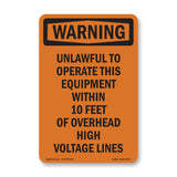 Unlawful To Operate This Equipment Within