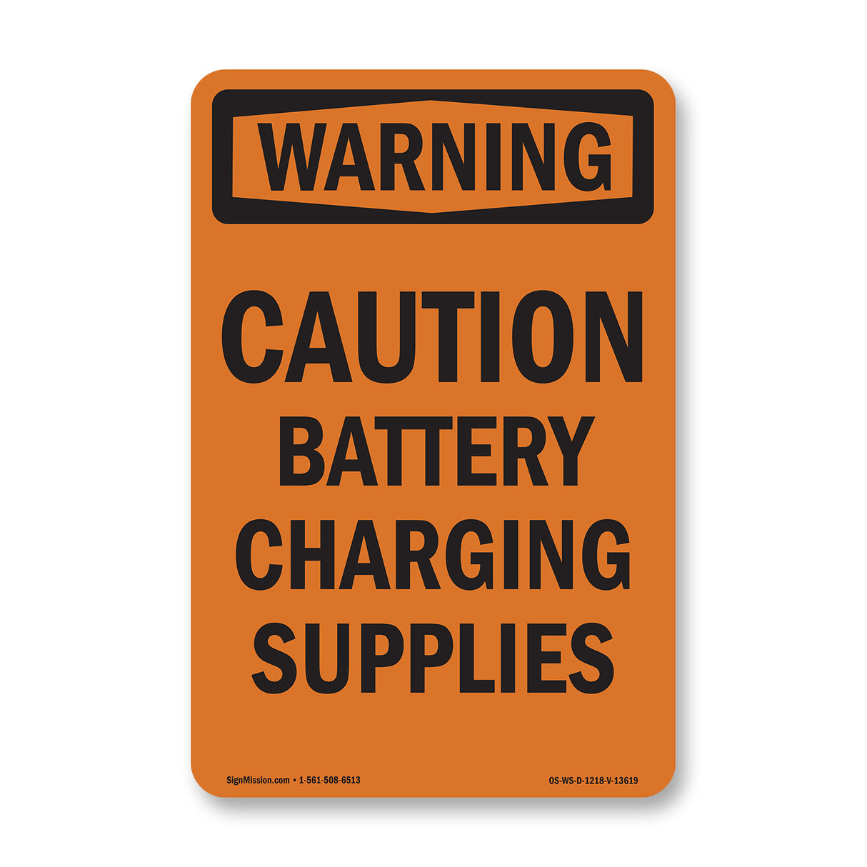 Caution Battery Charging