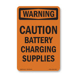Caution Battery Charging