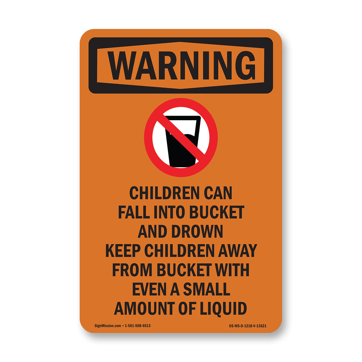 Children Can Fall Into With Symbol