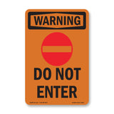 Do Not Enter With Symbol