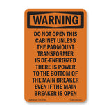 Do Not Open This Cabinet
