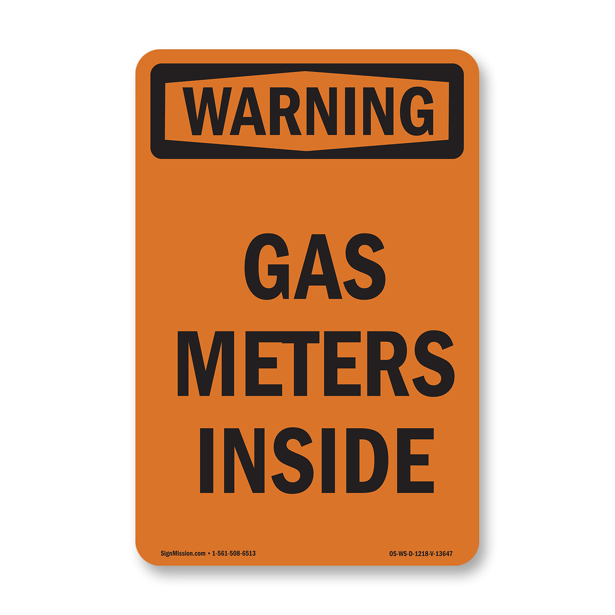 Gas Meters Inside