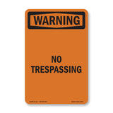 No Trespassing