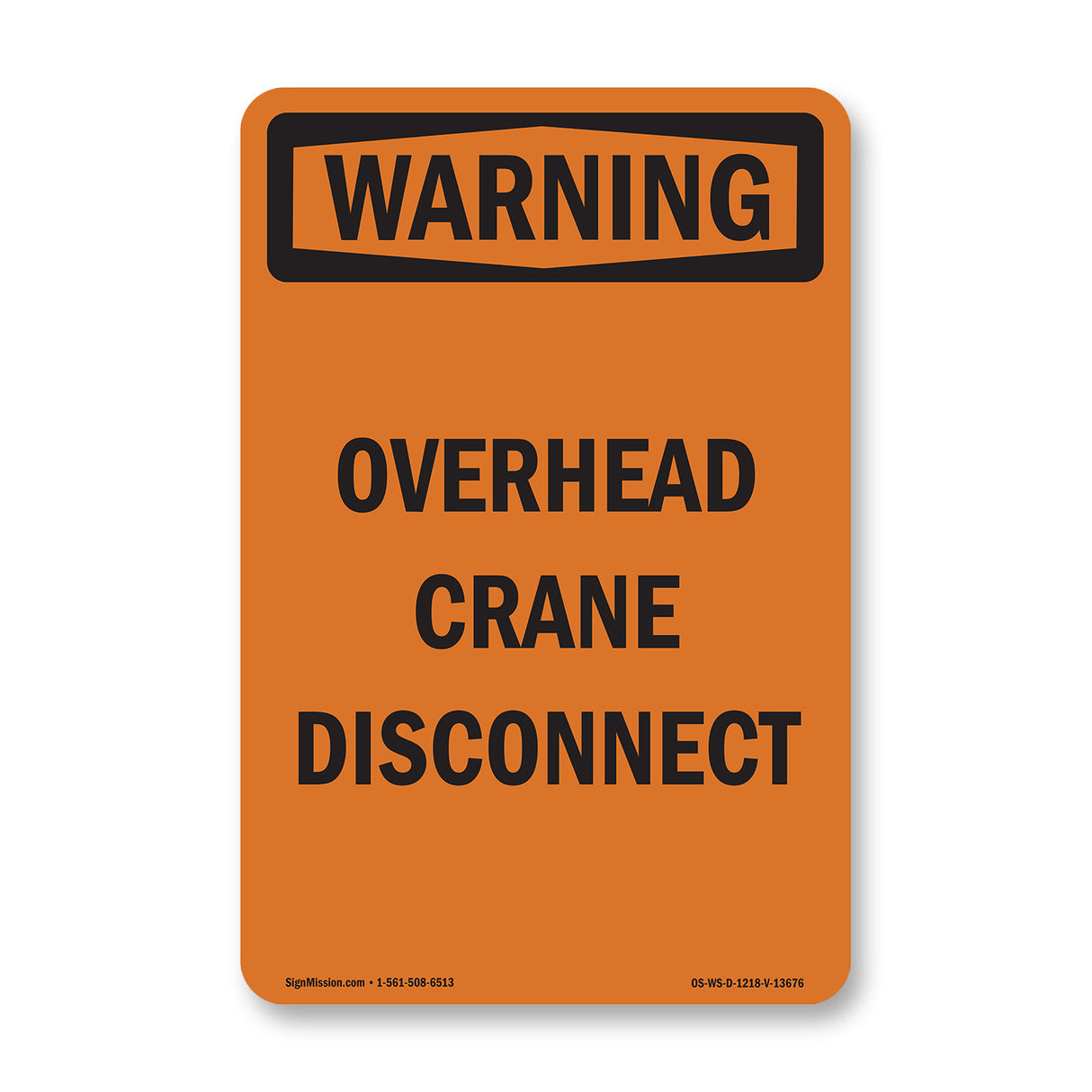 Overhead Crane Disconnect
