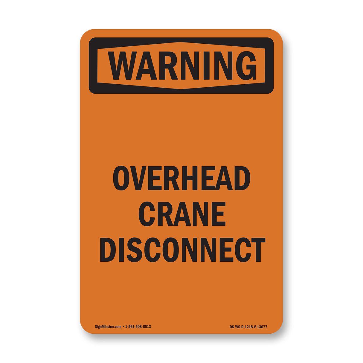 Overhead Crane Disconnect