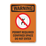 Permit Required Confined With Symbol