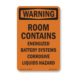 Room Contains Energized Battery