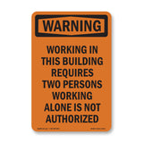 Two Persons Required