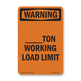 ____Ton Working Load Limit