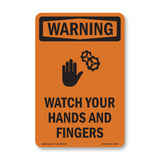 Watch Your Hands And Fingers Bilingual