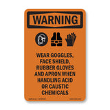 Wear Goggles, Face With Symbol| Ãƒâ€šÃ‚Â Made in the USA