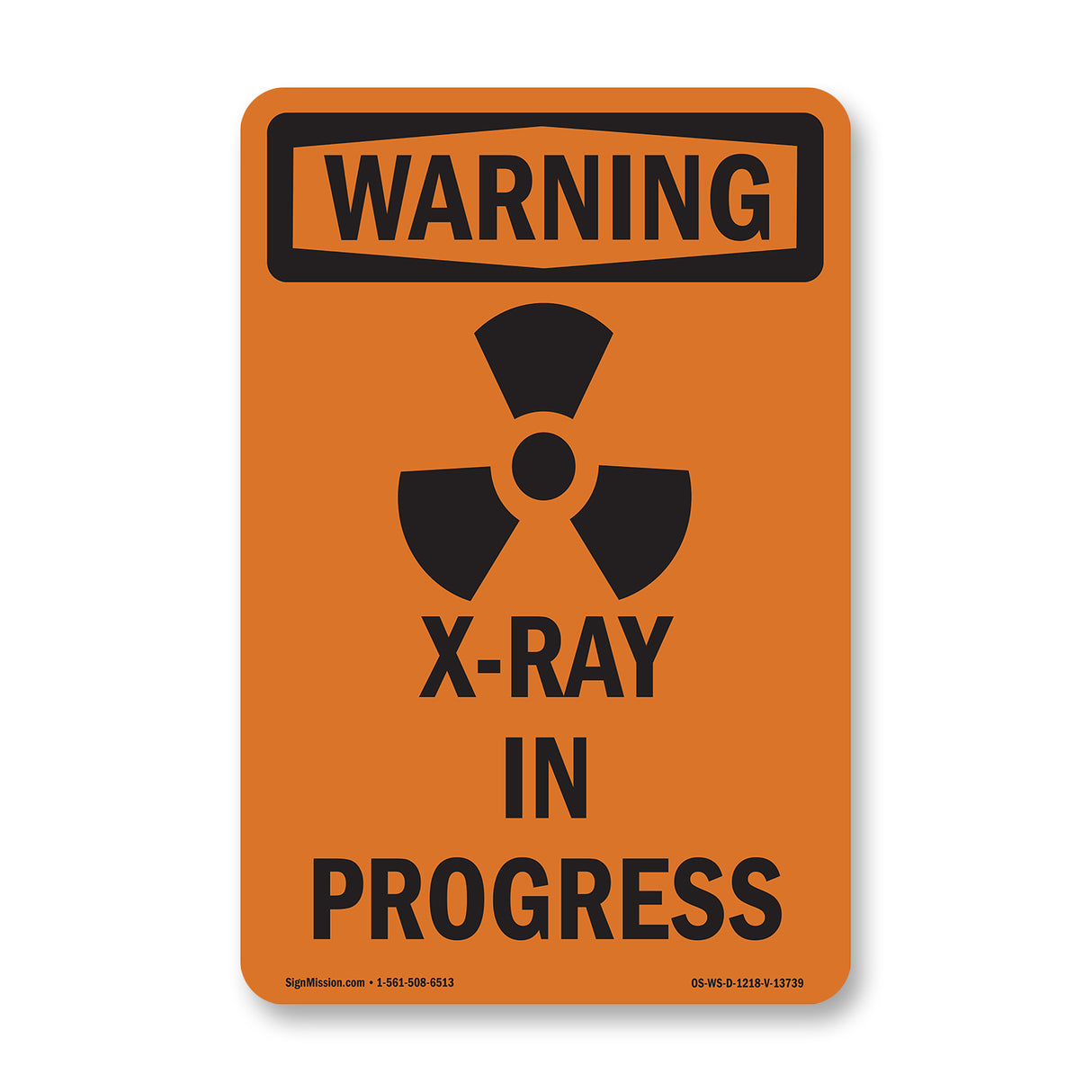 X-Ray In Progress With Symbol