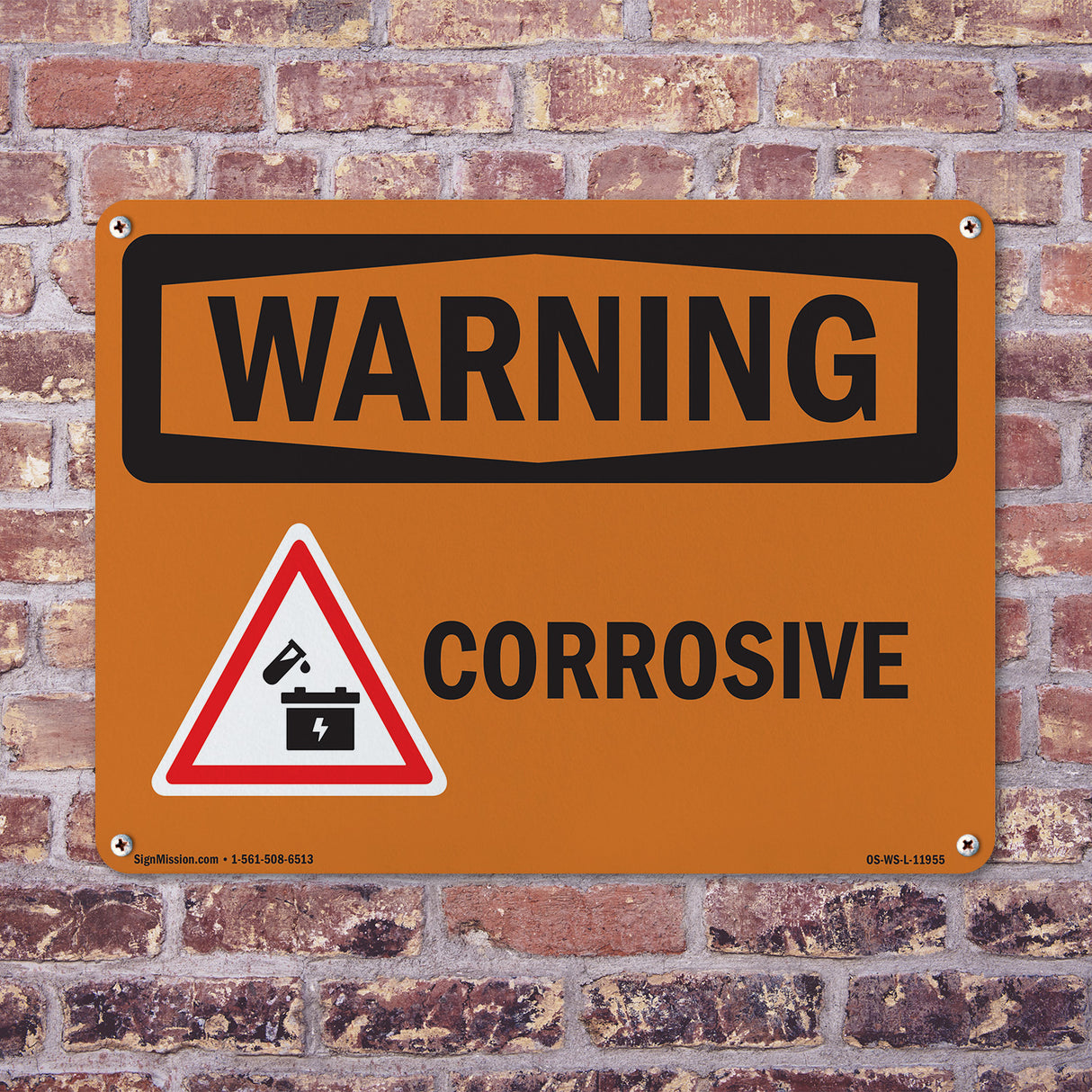 Corrosive - Material Corrosivo