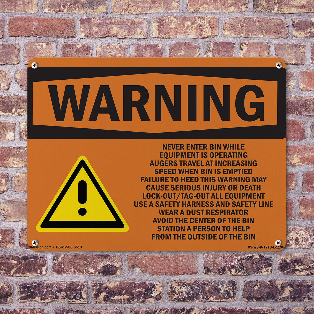 Grain Bin Silo Safety