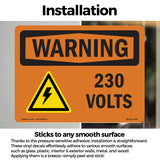 230 Volts With Symbol