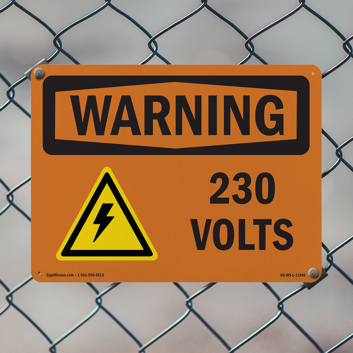 230 Volts With Symbol