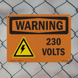230 Volts With Symbol
