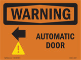 Automatic Door [Left Arrow] With Symbol