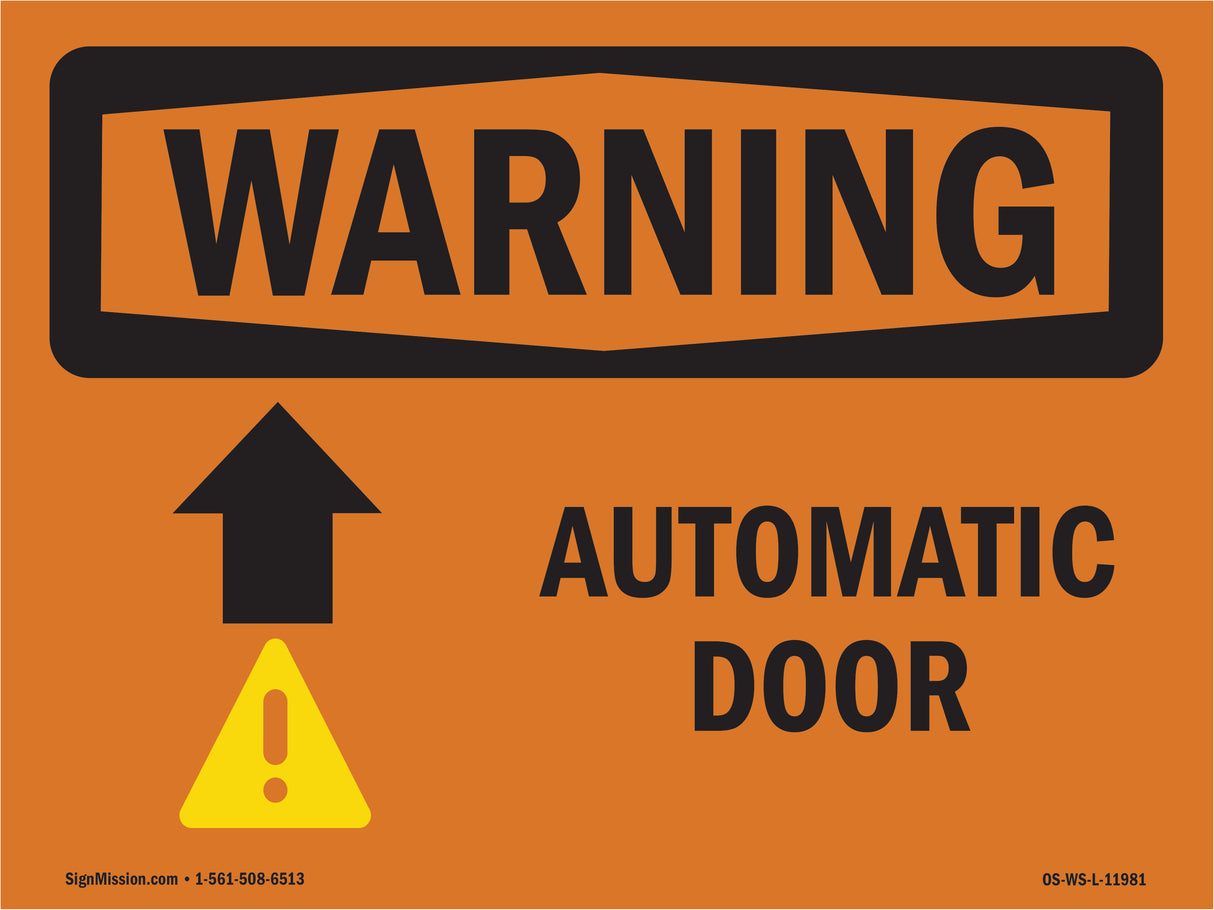 Automatic Door [Up Arrow] With Symbol
