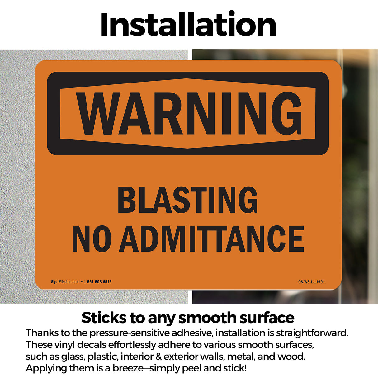 Blasting No Admittance