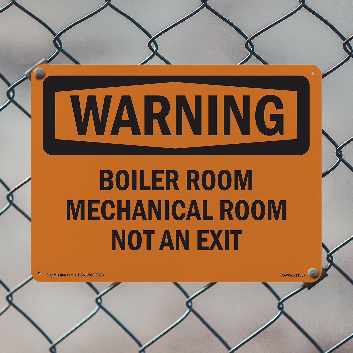 Boiler Room Mechanical Room Not An Exit