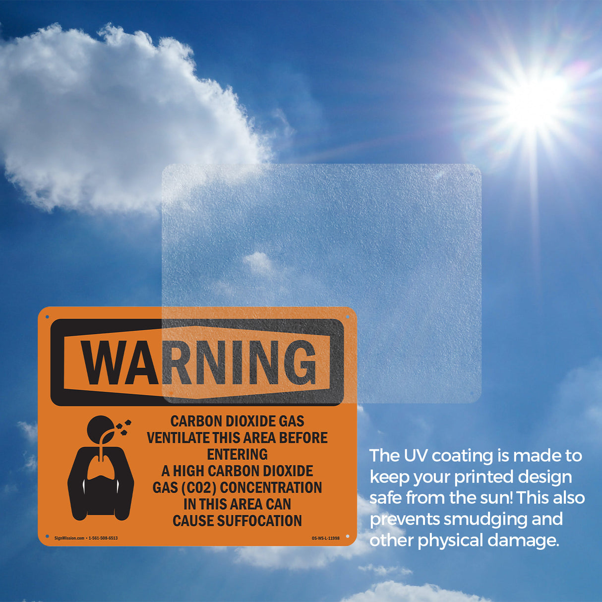 Carbon Dioxide Gas Ventilate With Symbol