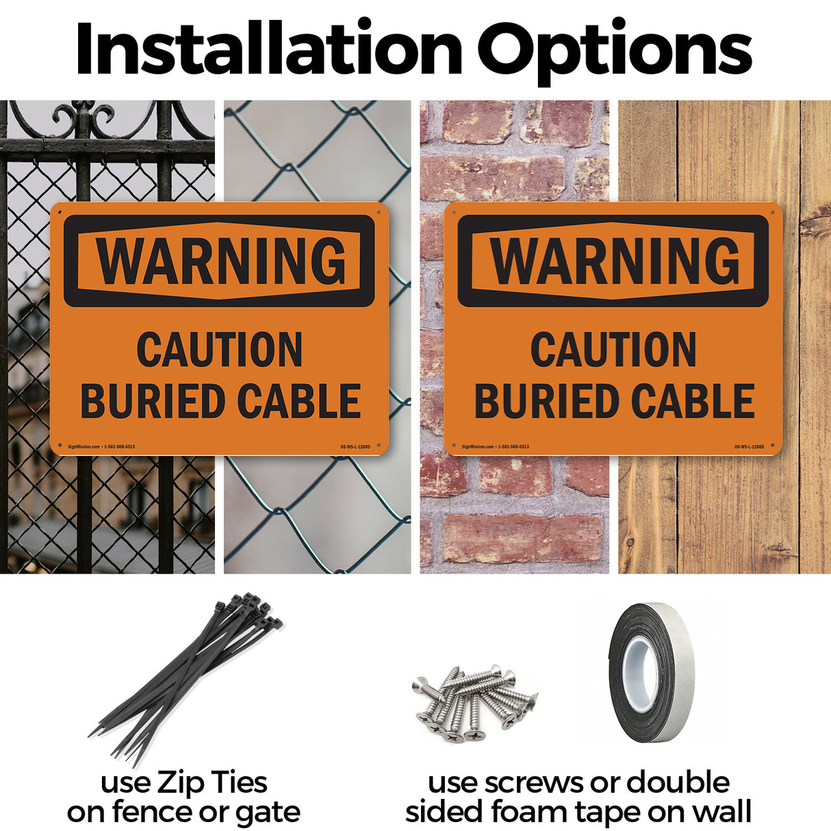 Caution Buried Cable