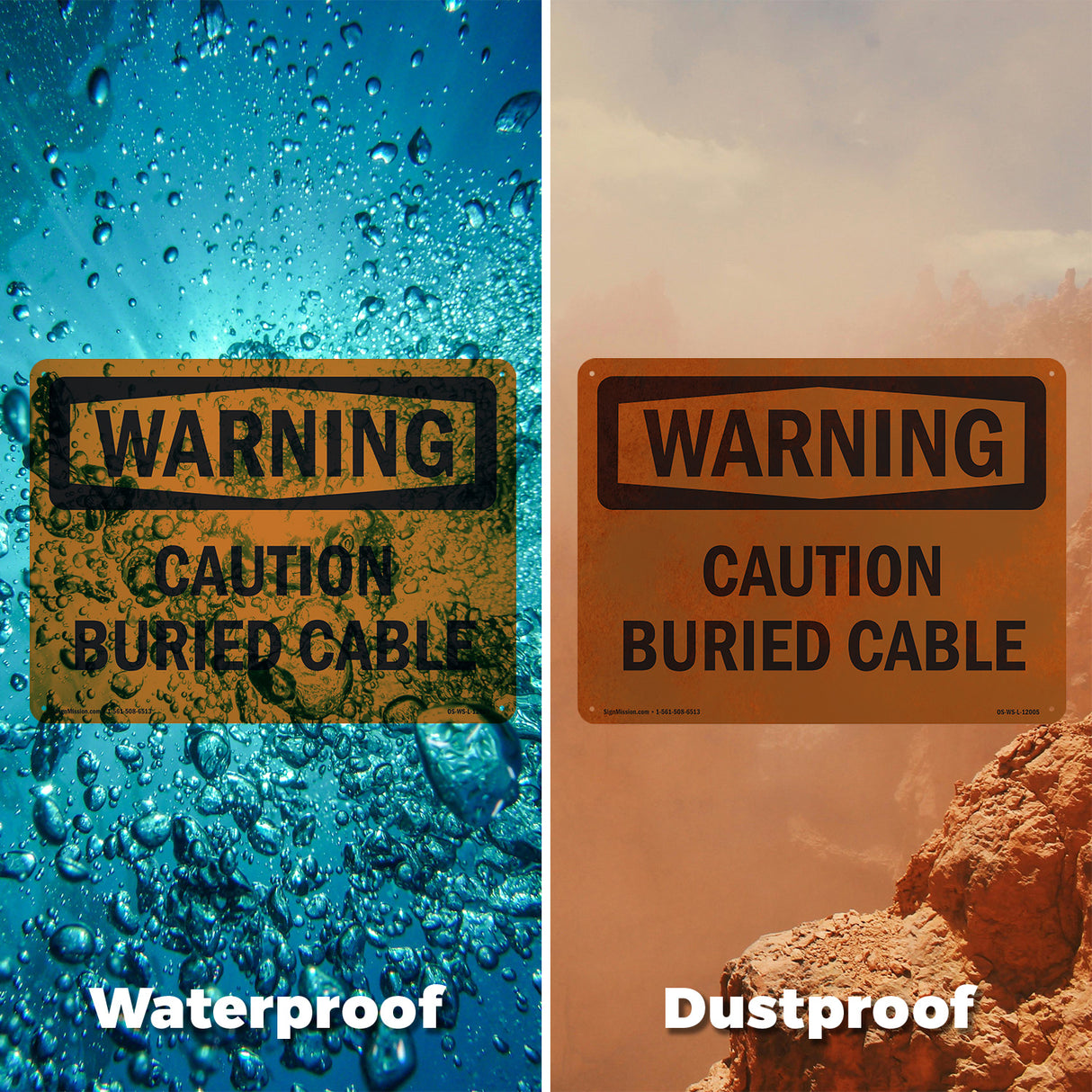 Caution Buried Cable