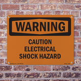 Caution Electrical Shock Hazard